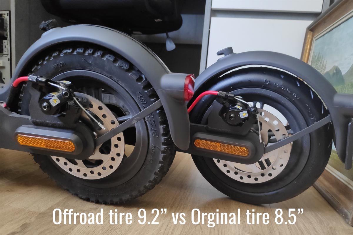 offroad vs orginal tire