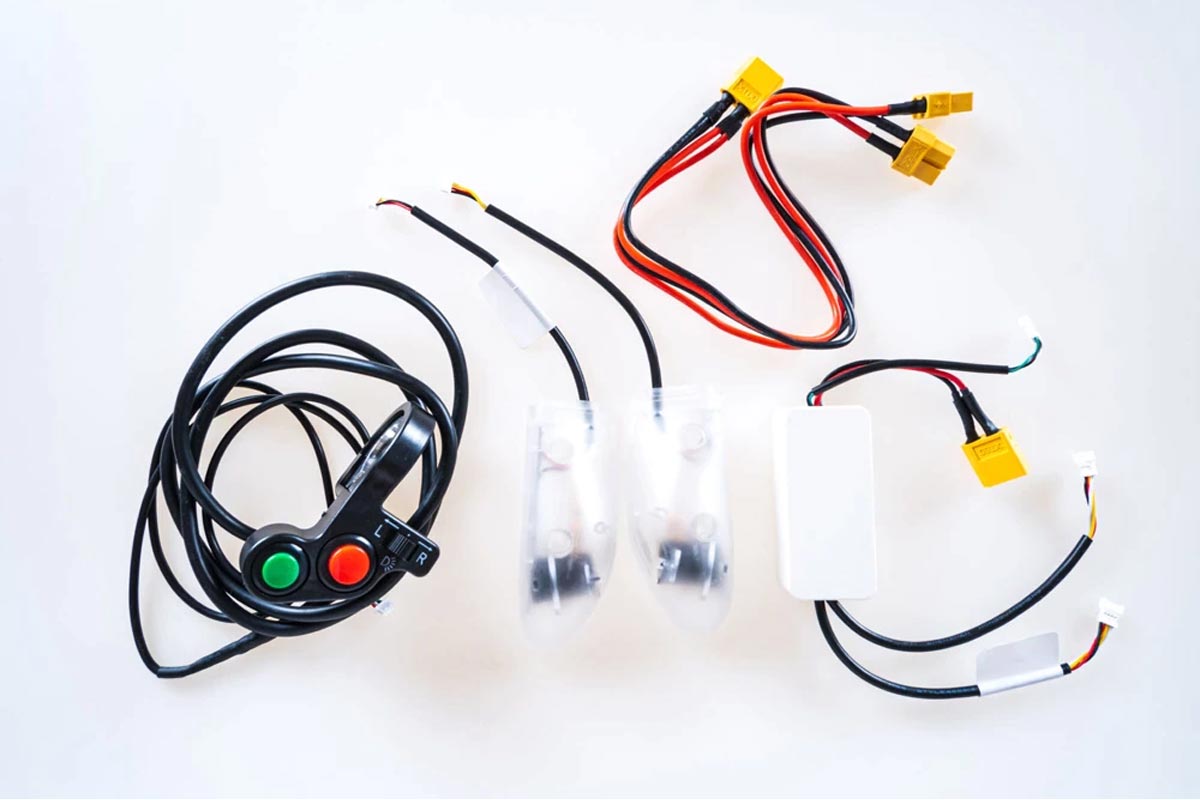 Monorim turn signal kit for Ninebot G30